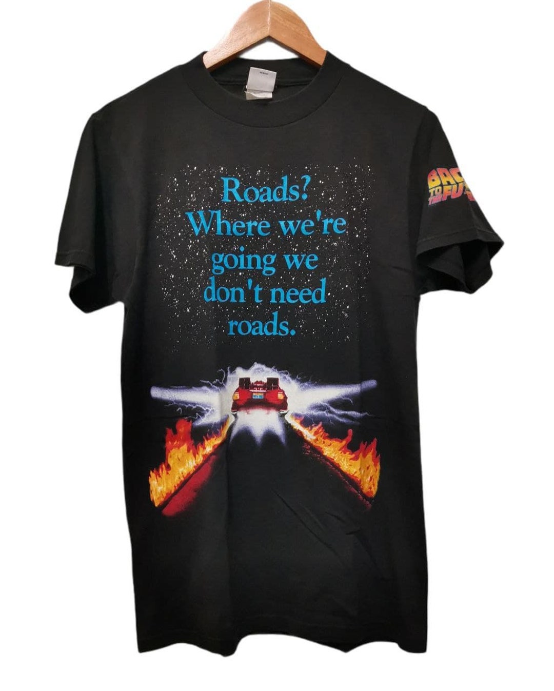 FREE SHIPPING!! Vintage Back to the Future Movie Tee