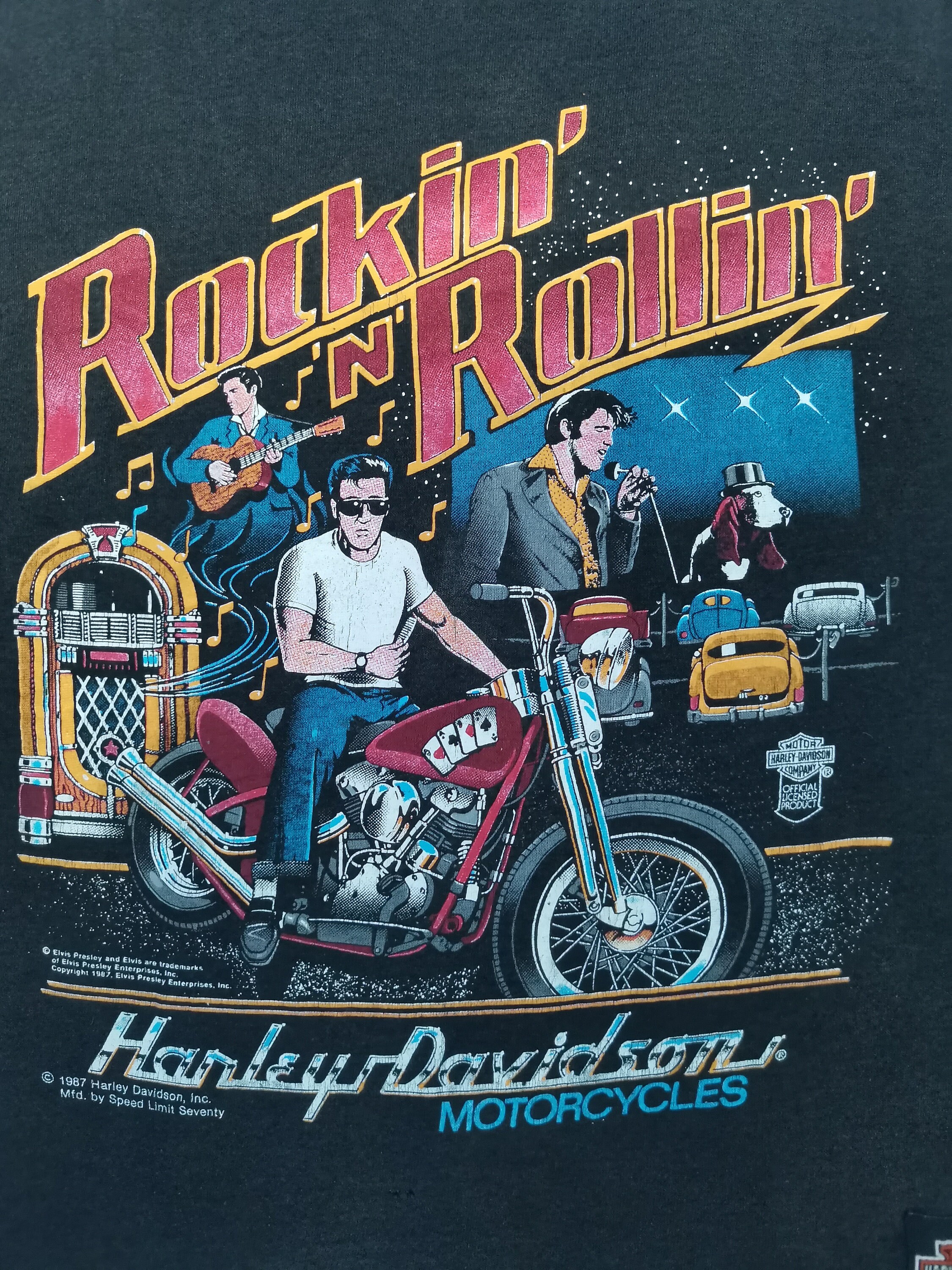 Buy Harley Davidson Elvis Shirt Online In India - Etsy India