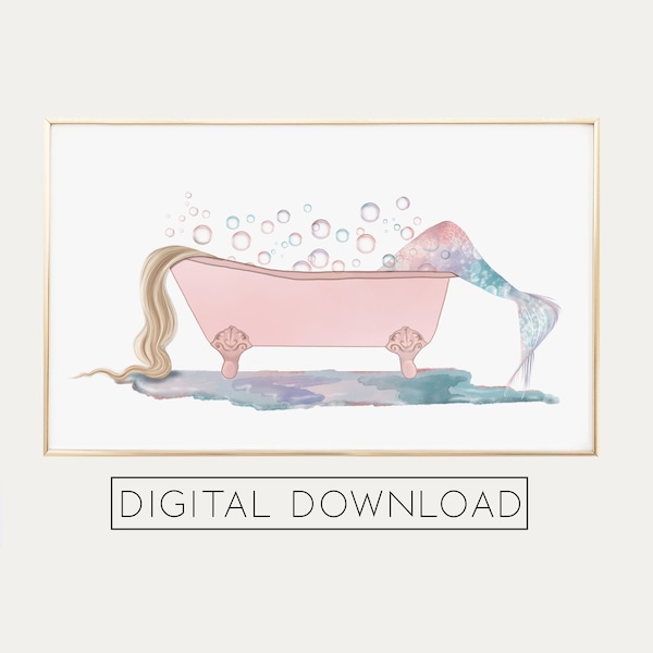 Mermaid Bathroom Decor - Etsy