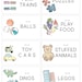 Kids Toy Room Organization Labels Storage Picture Printables Printable ...
