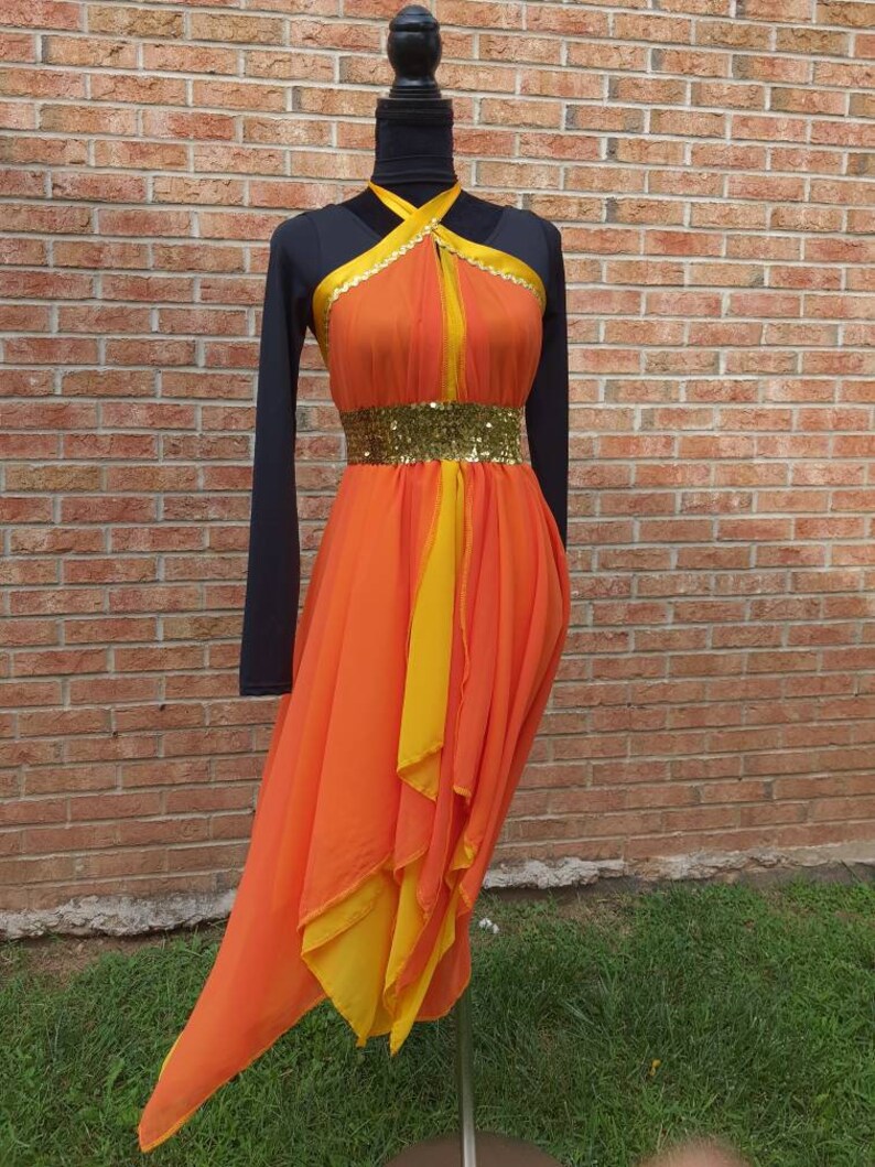 Dance Overlay/consumer Fire/ Praise Dance Garments Etsy