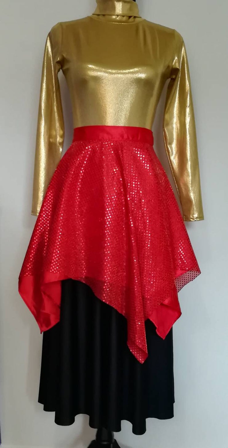 Skirt worship/ Dance Skirt/ Dance Garments/ Praise Skirt Etsy