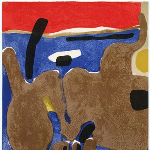 Maurice Esteve original lithograph