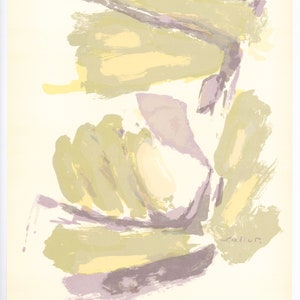 Pierre Pallut original lithograph