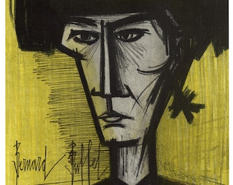 ベルナール・ビュフェ作「闘牛士」、リトグラフ 1952-1966、限定版