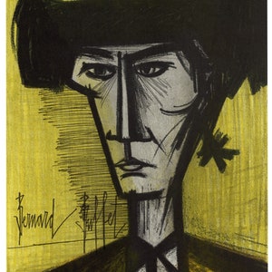 Bernard Buffet original lithograph &quot;Torero&quot;