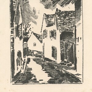 Maurice de Vlaminck original lithograph