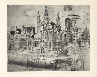 Raoul Dufy "Anvers"