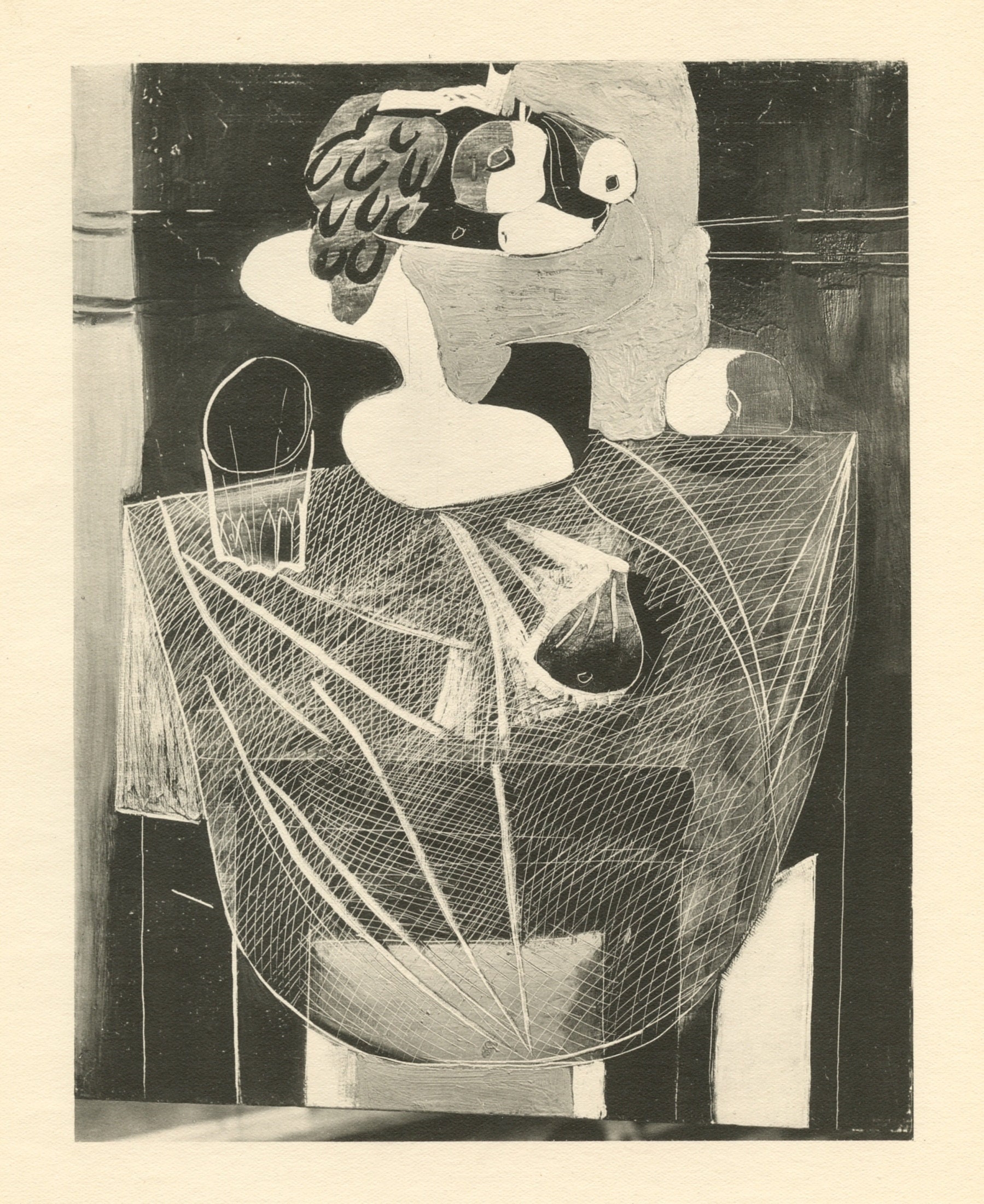 パブロ・ピカソ - 果物のある静物画 - 1926 年に印刷 - Etsy 日本