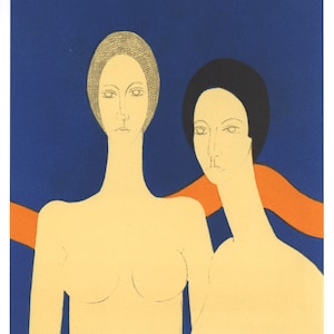 Andre Minaux lithograph