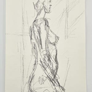Alberto Giacometti original Lithographie