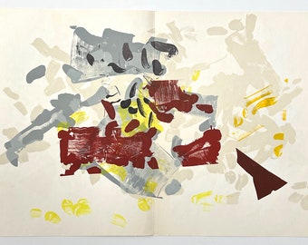 Jean-paul Riopelle, Composition, Derrière Le Miroir, Limited
