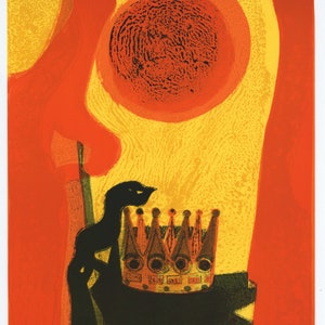 Andre Minaux original lithograph