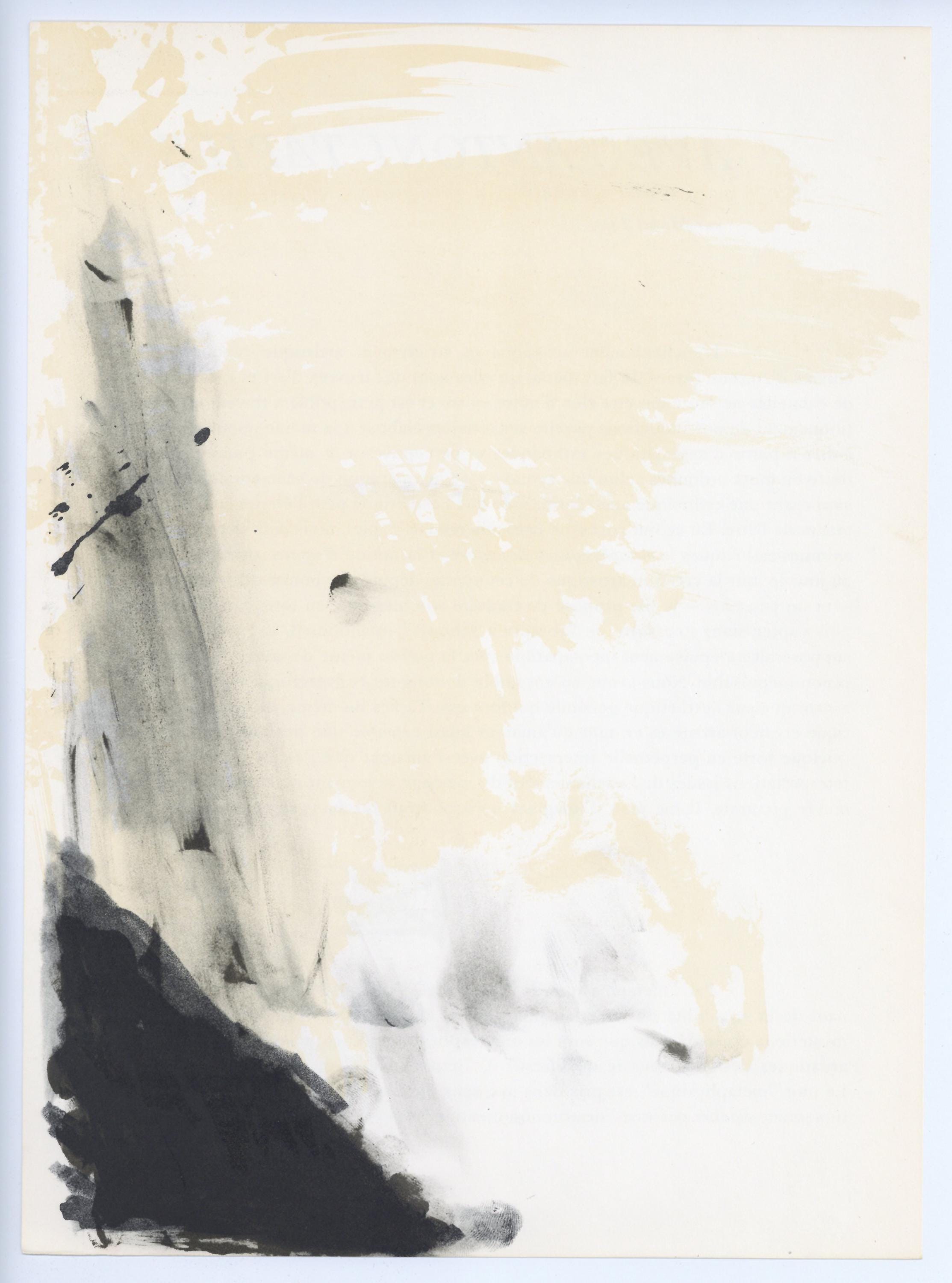 Antoni Tàpies オリジナルリトグラフ ギャラリー・マーグ 美術品