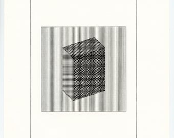 Sol LeWitt silkscreen, edition of 1500