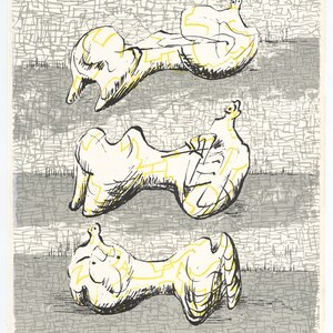 Henry Moore original lithograph