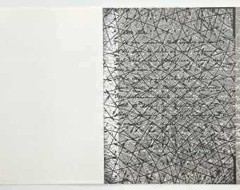 Shusaku Arakawa original lithograph