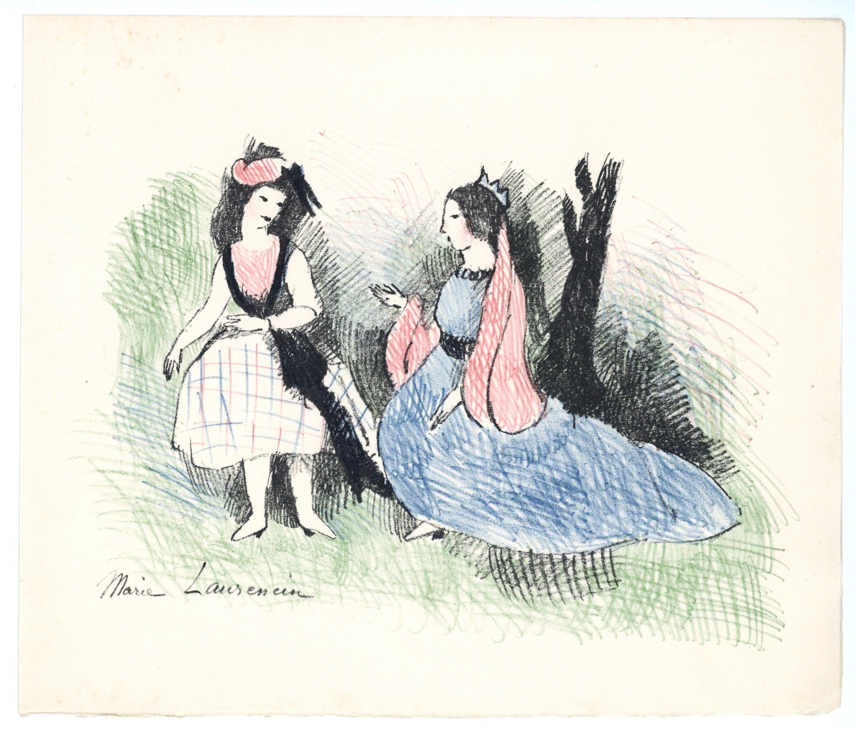 Marie Laurencin Lithograph - Etsy