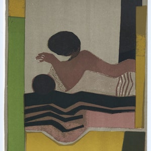 Andre Minaux original lithograph