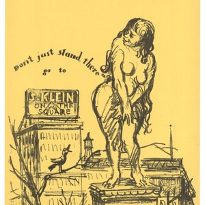 Philip Reisman original lithograph