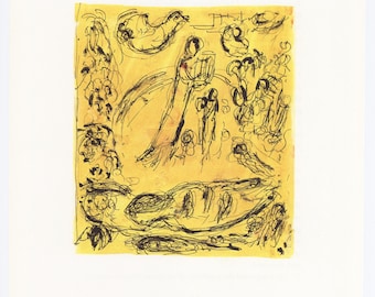 Marc Chagall "The Sources of Music" Metropolitan Opera