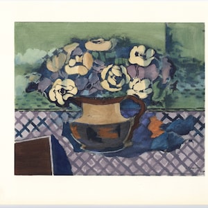 Georges Braque pochoir "Nature morte"