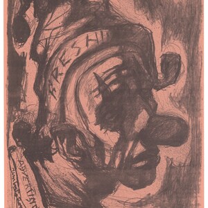 Umberto Romano original lithograph
