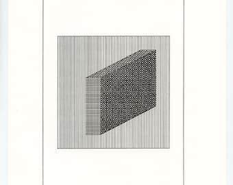 Sol LeWitt silkscreen, edition of 1500