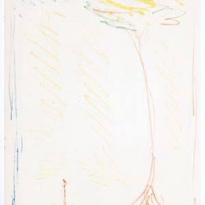 Alberto Giacometti original lithograph &quot;L&#39;Arbre&quot;