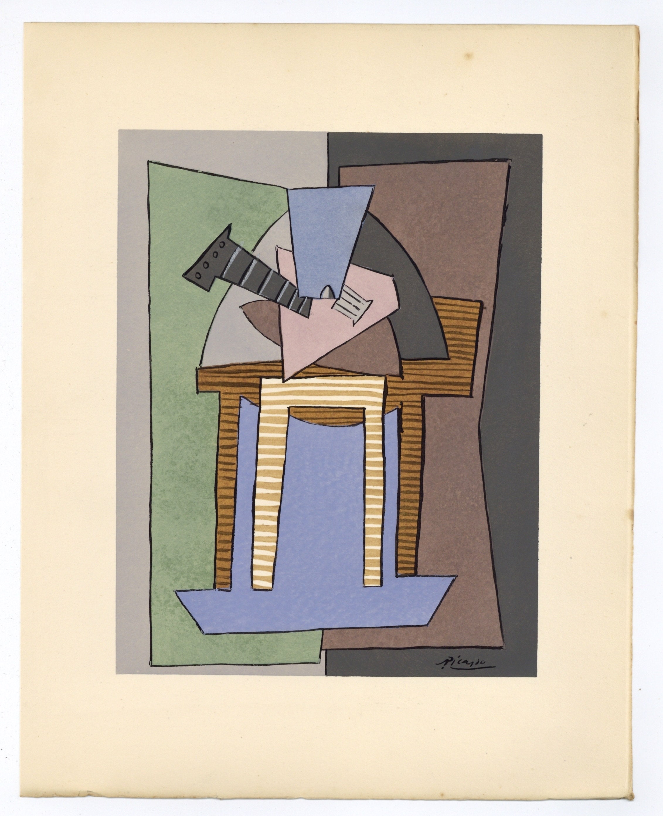 Pablo Picasso Cubist Pochoir for Cahiers D'art, 1926 - Etsy