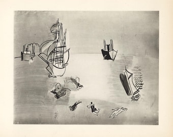 Raoul Dufy ""Marine"""