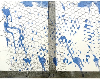 Paul Rebeyrolle, Composition, Derrière Le Miroir, Limited Edition