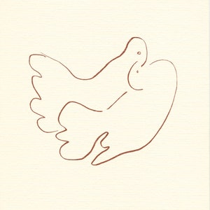 Litografía de Henri Matisse / Florilege de Ronsard