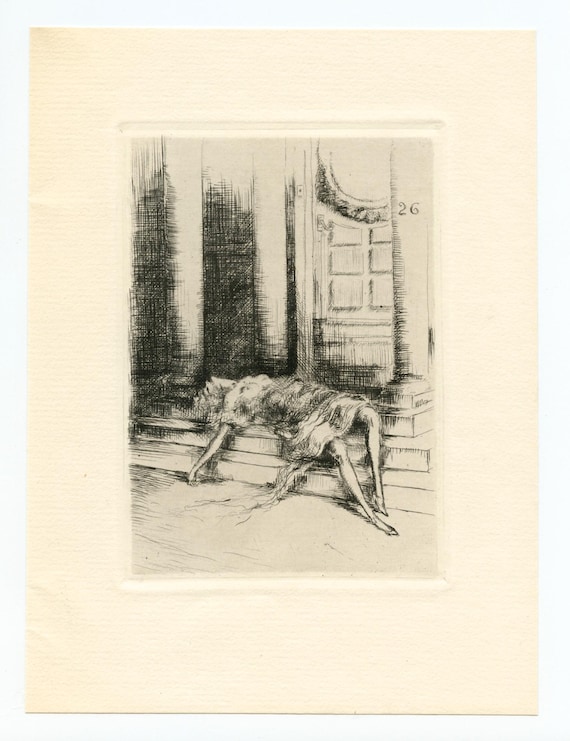 Louis Icart Original Etching, 1928 - Etsy