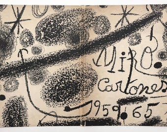 Litografia originale di Joan Mirò