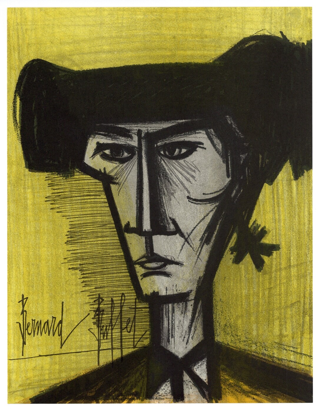 ベルナール・ビュッフェ【LA CORRIDA - Torero】 Bernard Buffet