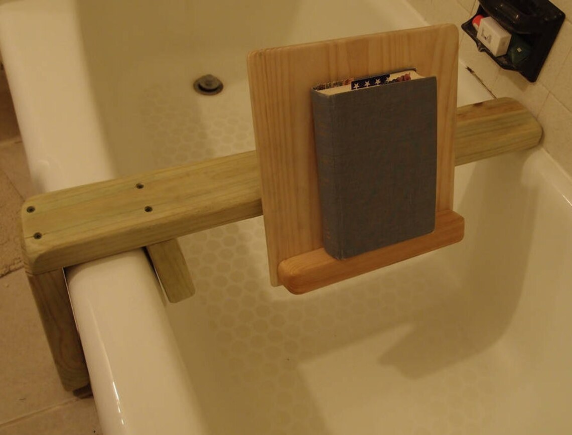 Secure Bathtub Book Holder Etsy