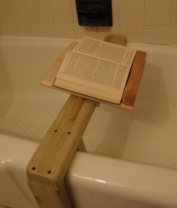Secure Bathtub Book Holder Etsy
