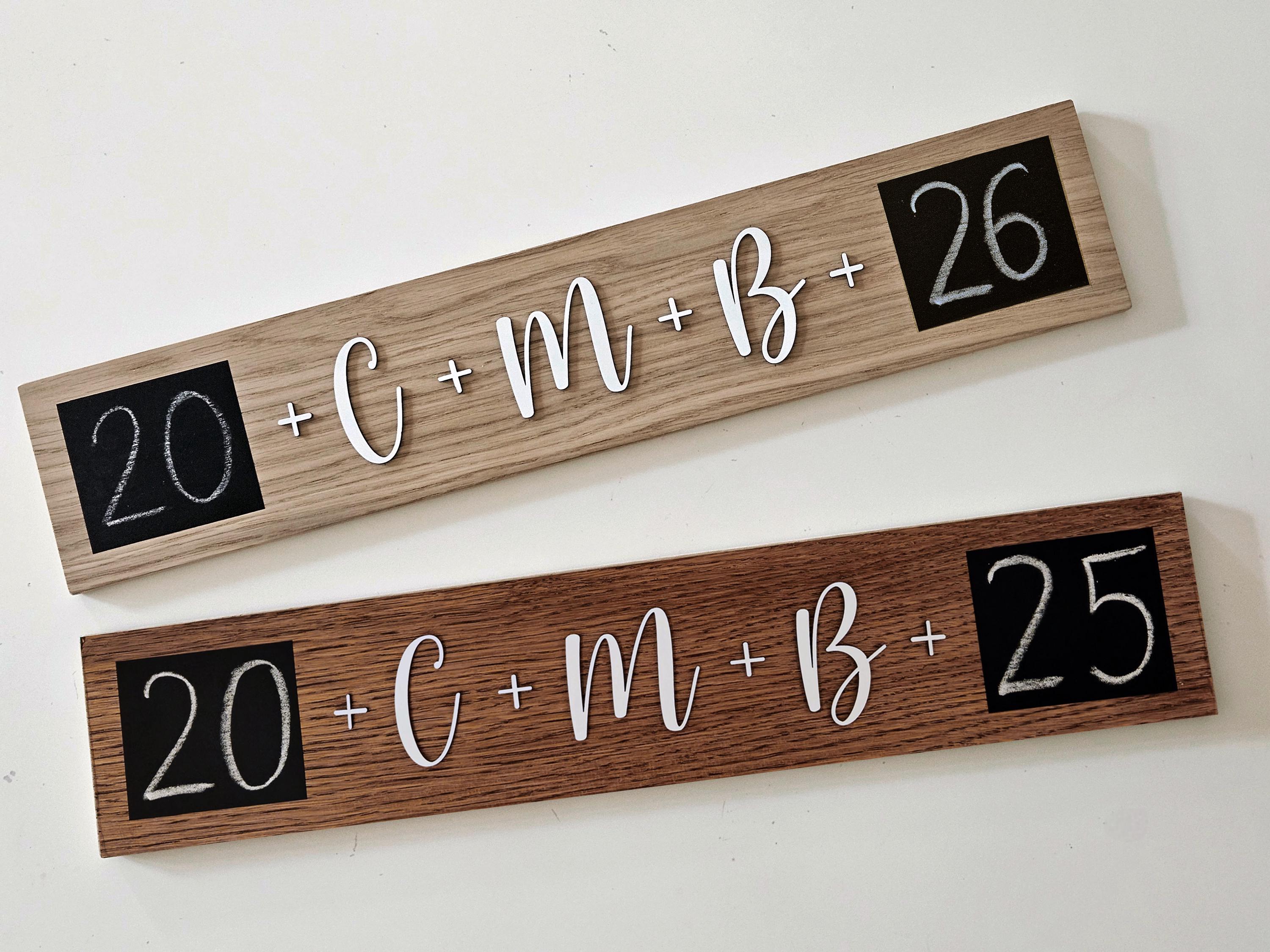 3D Lettering Epiphany Sign With Chalk . Wooden Epiphany Board ...