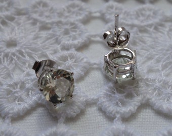 JUNGLE in silver and Amethyst earrings