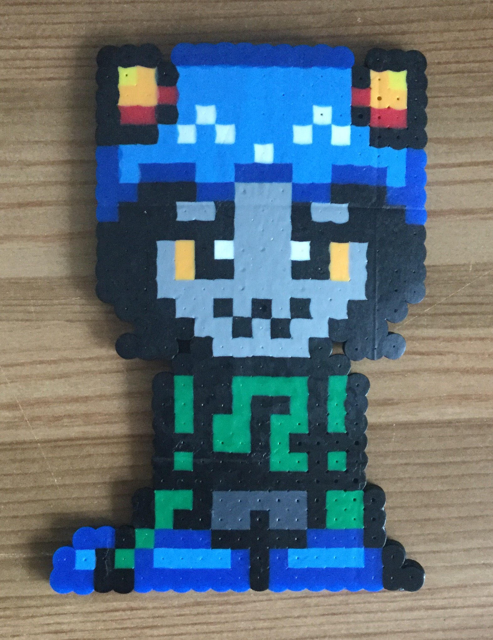 Homestuck Inspired Homestuck Perler Bead Sprite Karkat Vantas