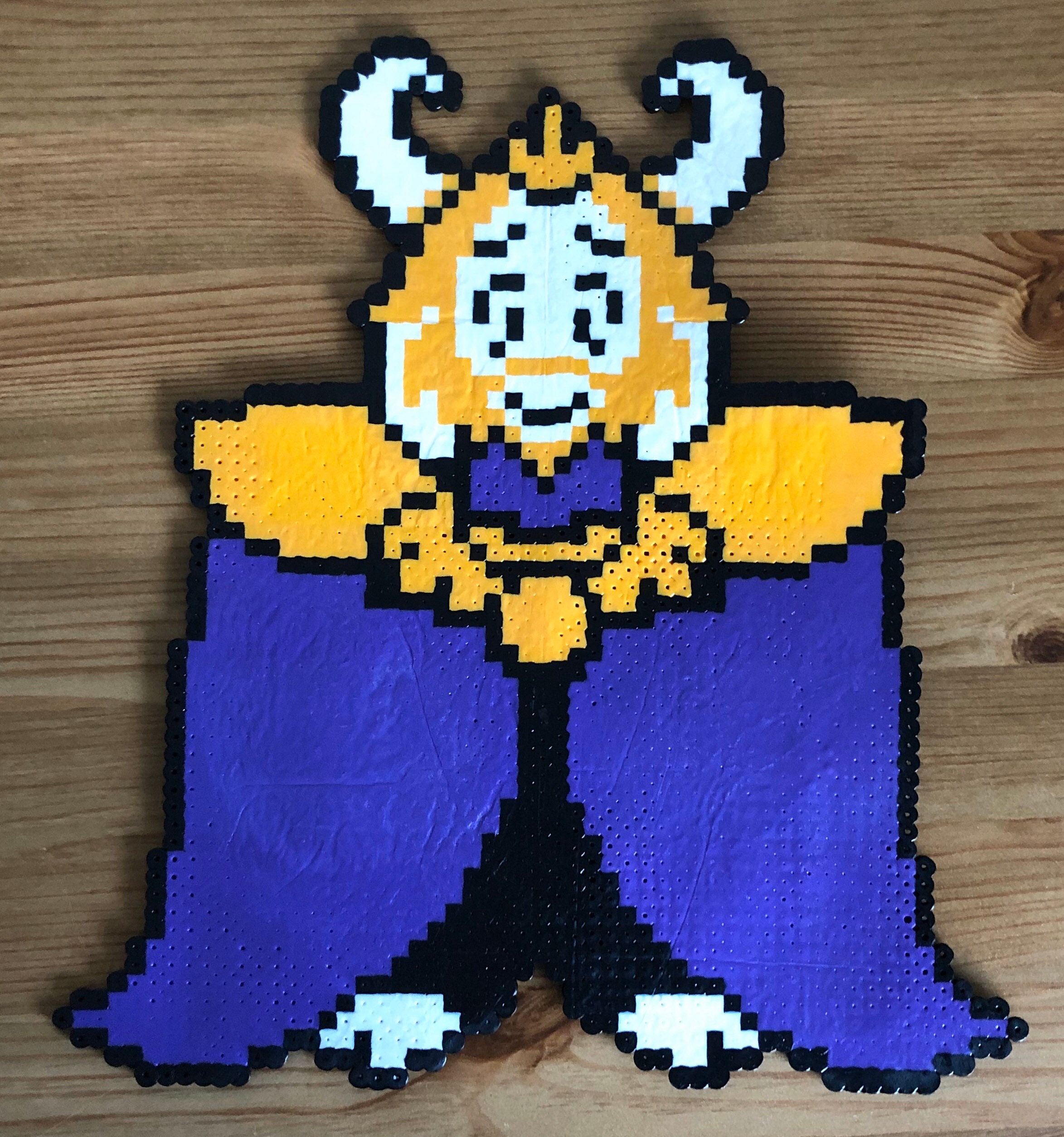 Undertale Undertale Inspired Perler Bead Sprite Large - Etsy Israel