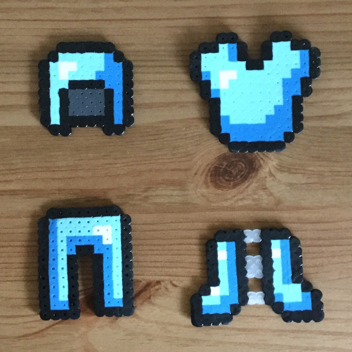 Minecraft Minecraft Inspired Perler Bead Sprites Sets Creeper Enderman