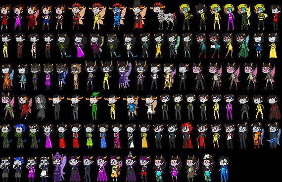 Homestuck Inspired Homestuck Perler Bead Sprite Nepeta Leijon John