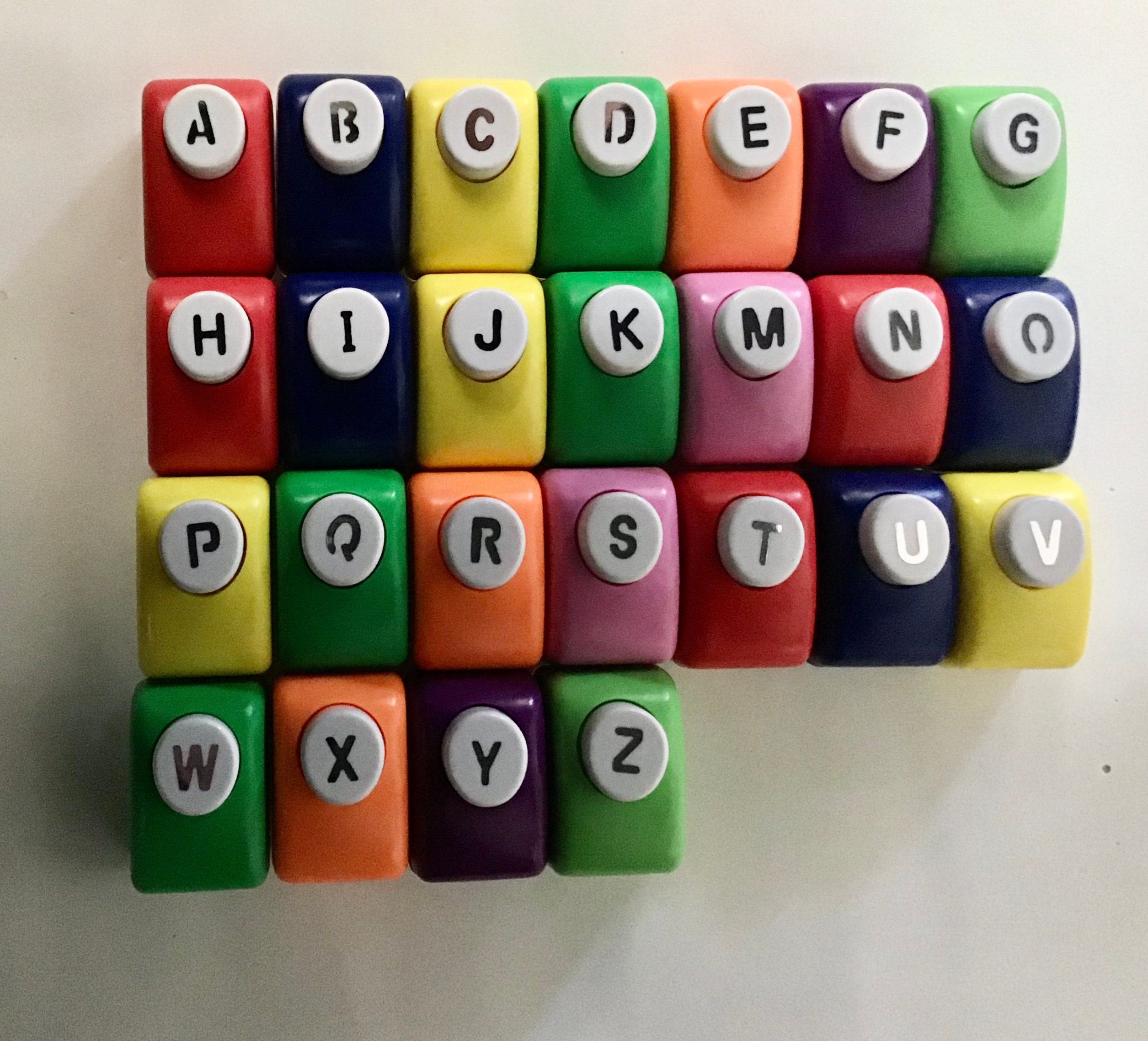 One Individual Mini Alphabet Paper Punch Single Letter Etsy