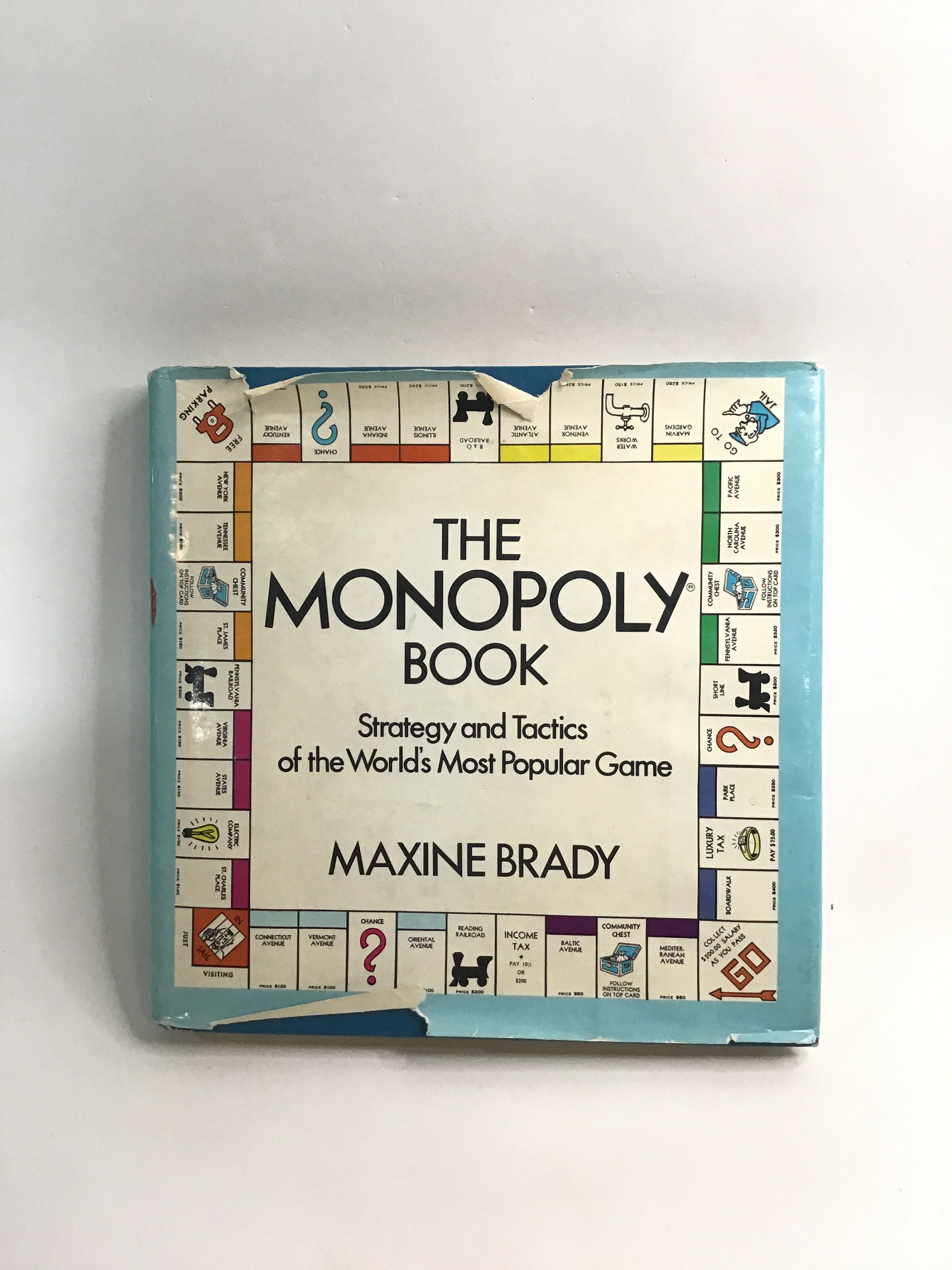 The Monopoly Book Strategy And Tactics Maxine Brady 1974 Etsy