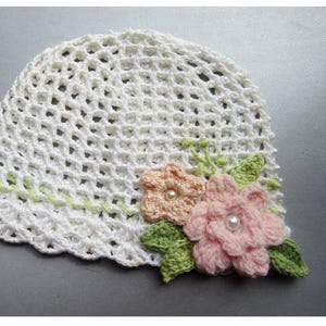 Newborn Baby Girl Hat Cotton