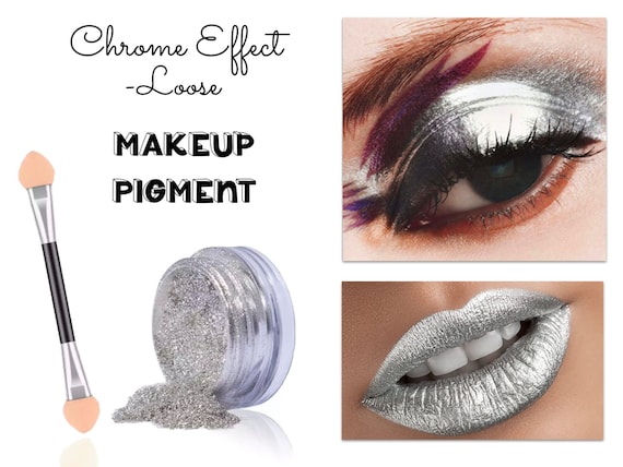 Shiny 2024 silver eyeshadow