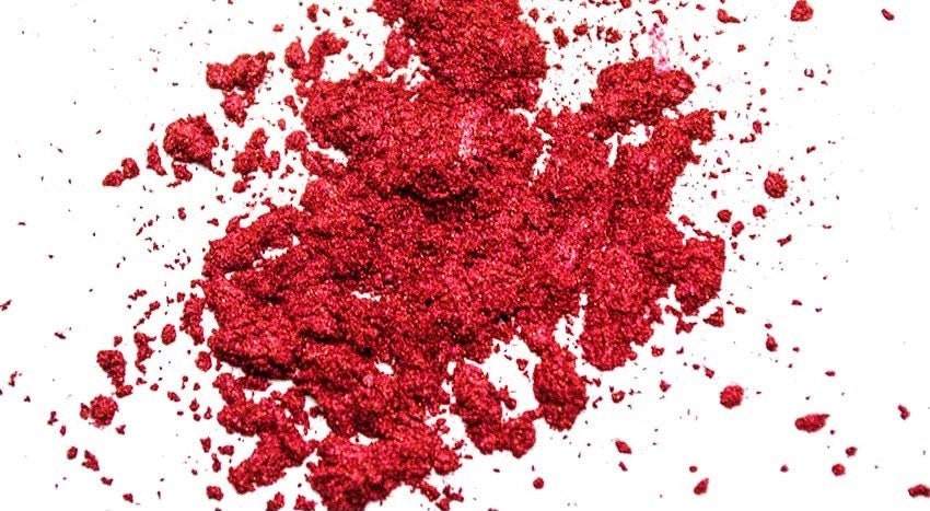 SHINE #09- Red Charism - 100% Pigment Chrome- Mirror Nail Powder