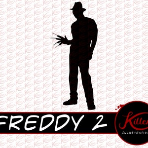 Freddy Kruger 2 Vector | Nightmare Clip Art | Horror | Cut File| Instant Digital Download | Svg | Png | Pdf | Jpg | Eps | Dxf |